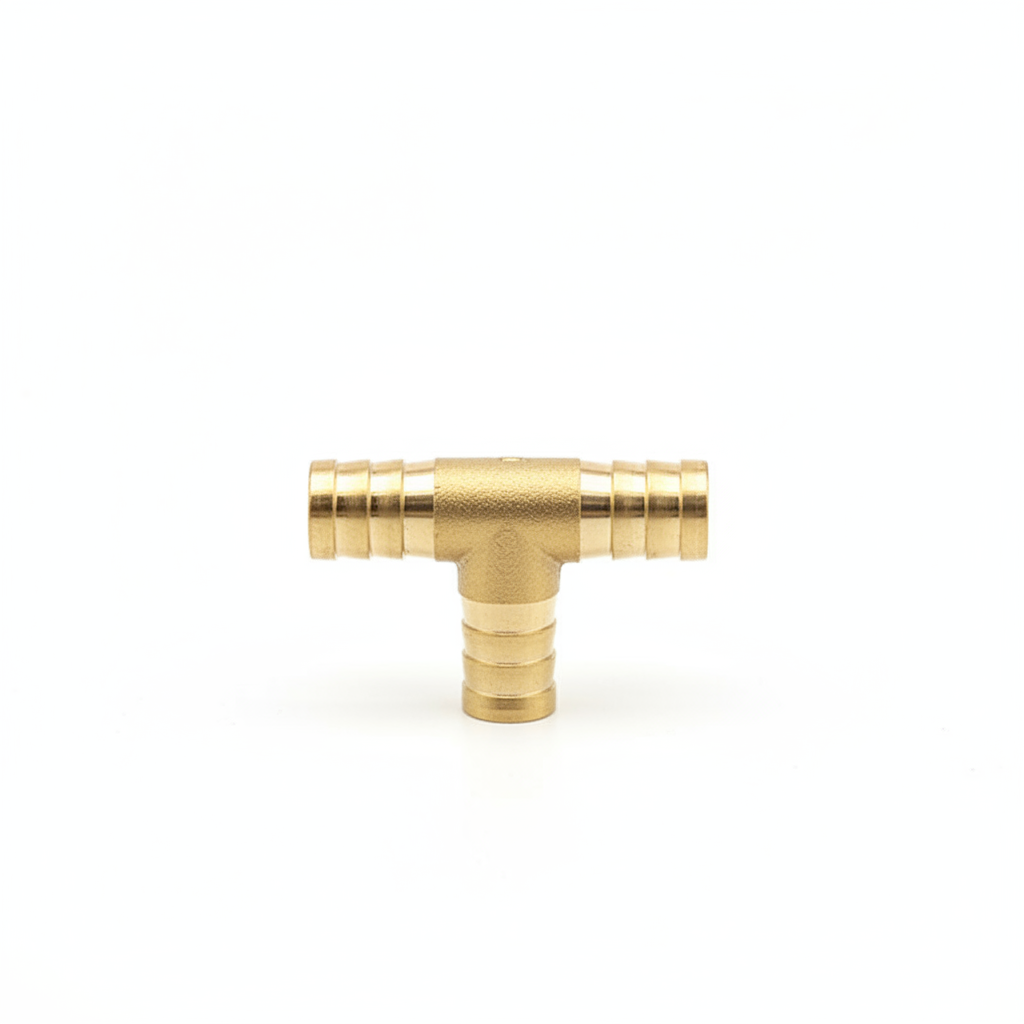 Brass T Connector — Single