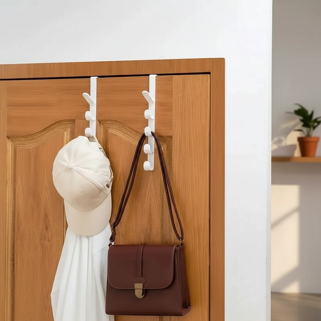 DoorHang – Colgador de ropa y bolsos para puerta