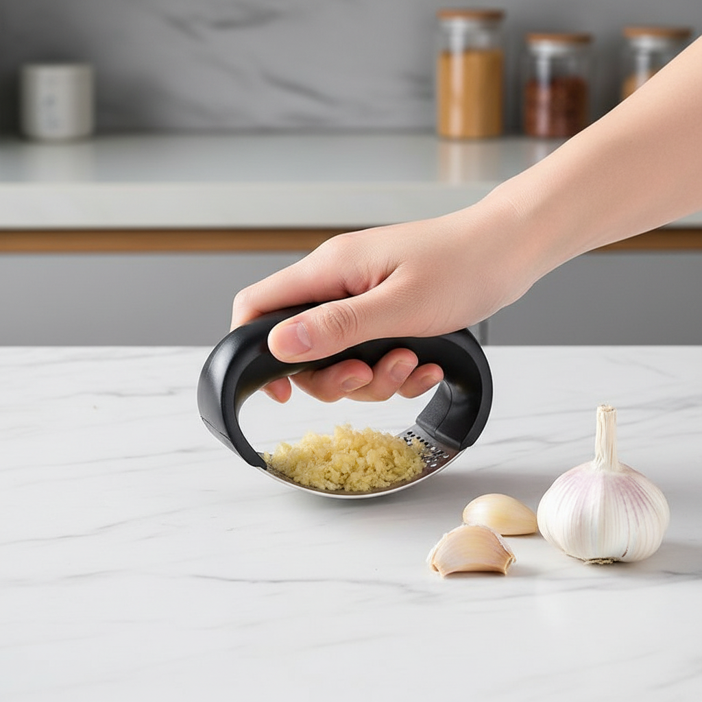 Garlic Press – Premium Lifestyle Photo