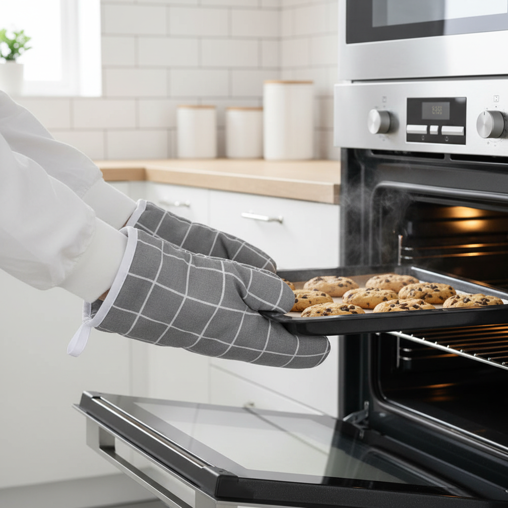 Heat-Resistant Oven Glove — Lifestyle