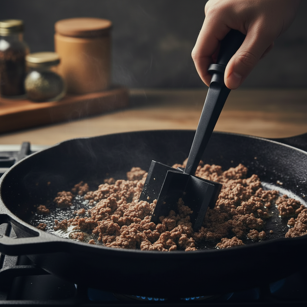 Meat Chopper Action Square