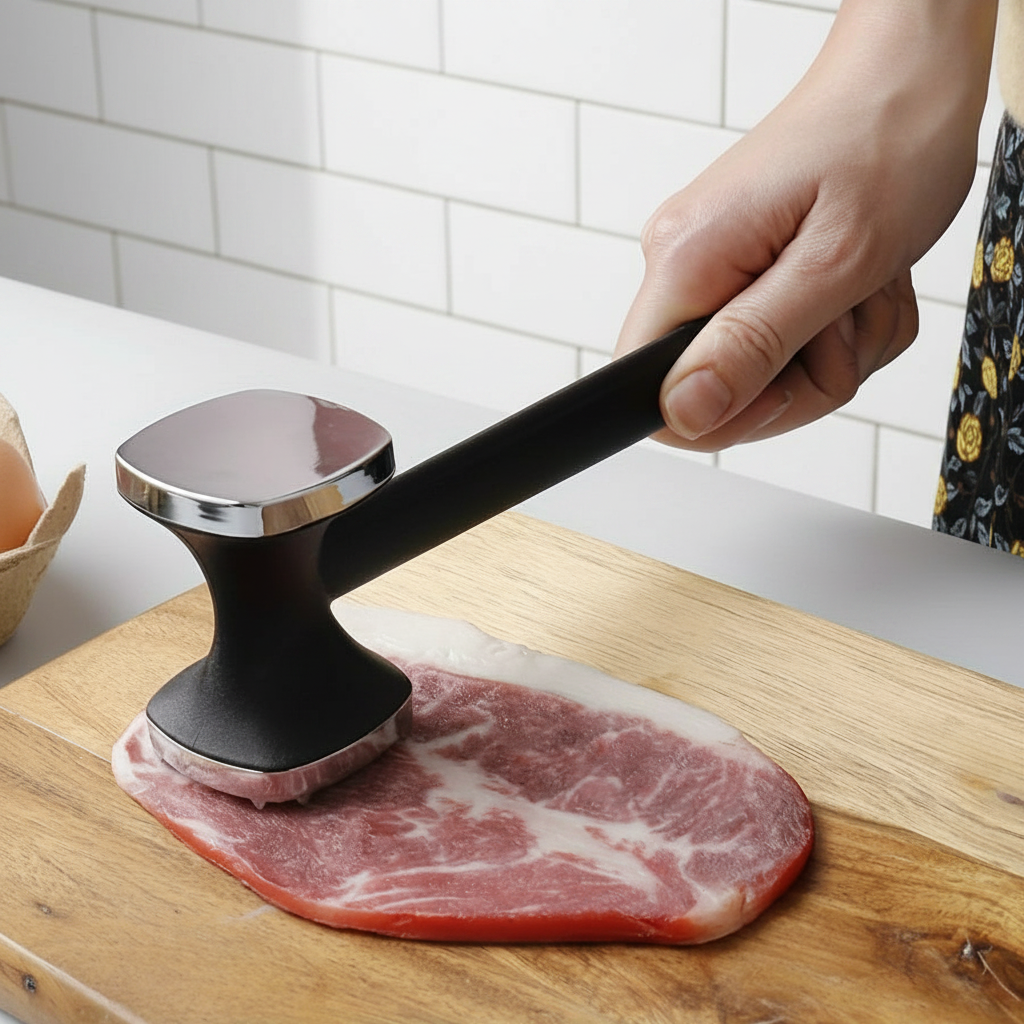 Meat Tenderizer Action Shot