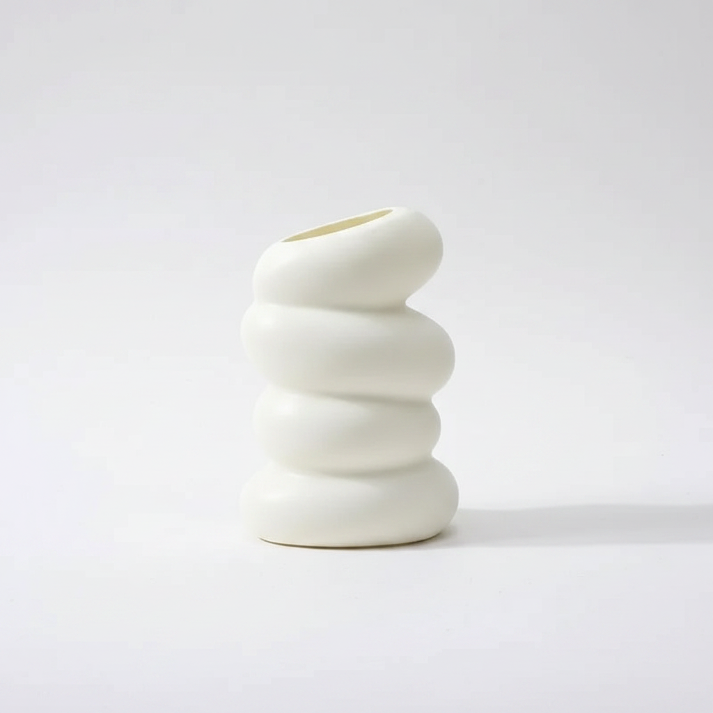 Nordic Spiral Vase – Product Shot