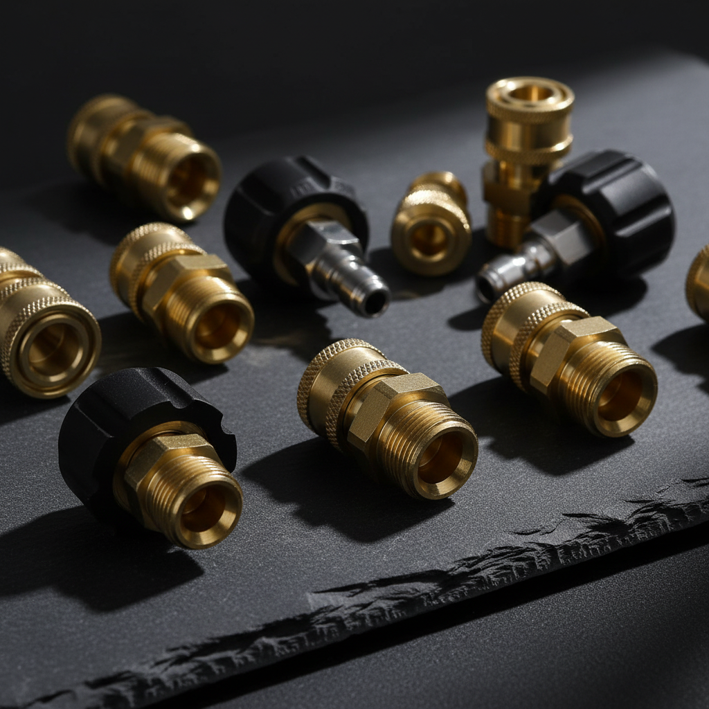 Pressure Washer Adapter Editorial