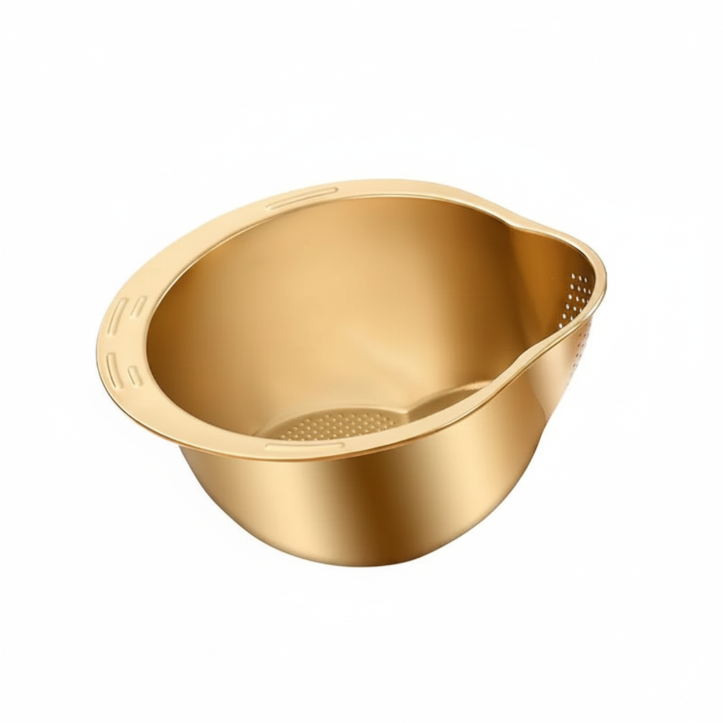 Rice Washer Gold Product Shot