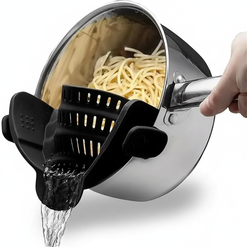 Silicone Clip-On Strainer
