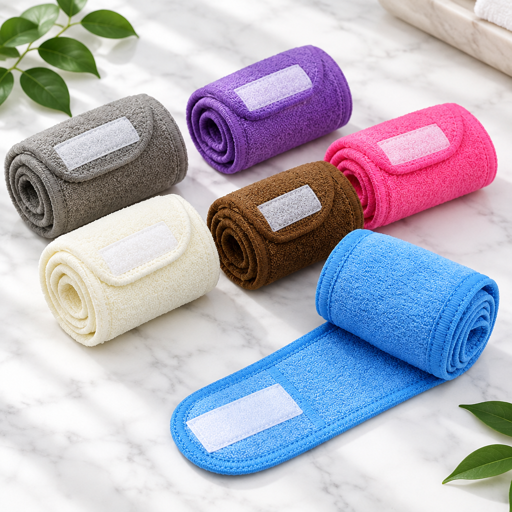 Spa Headband Flat Lay