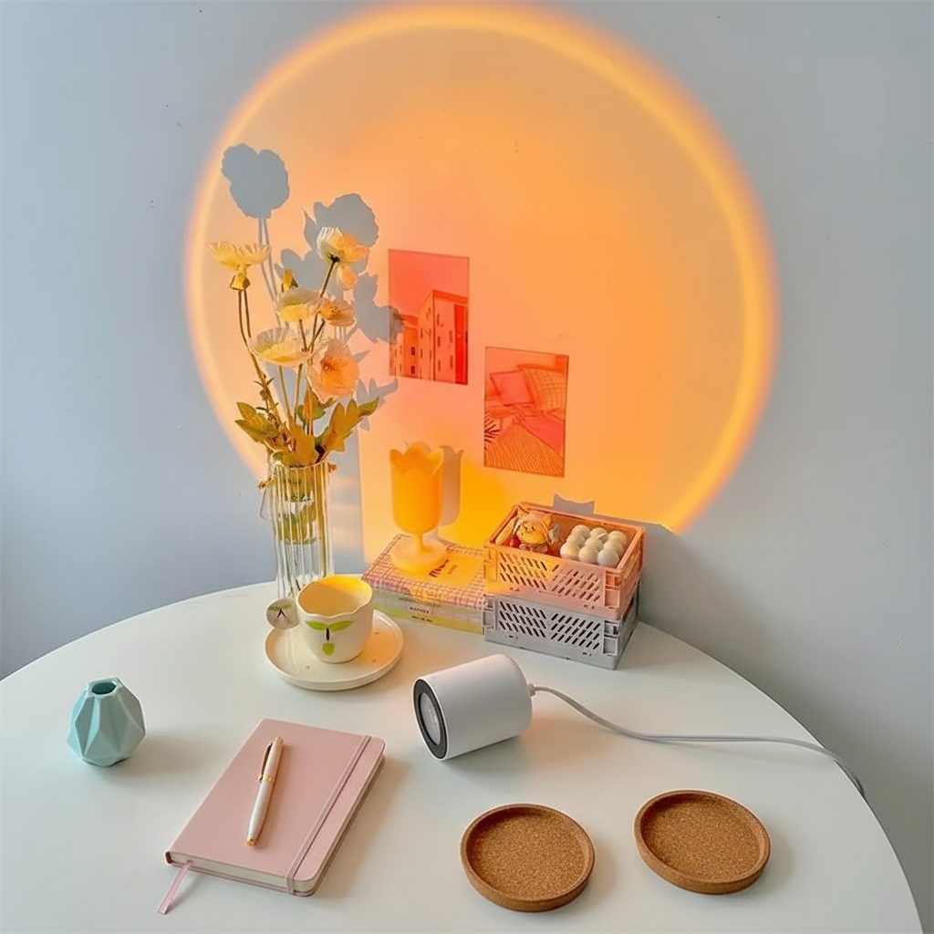 Sunset Lamp Aesthetic